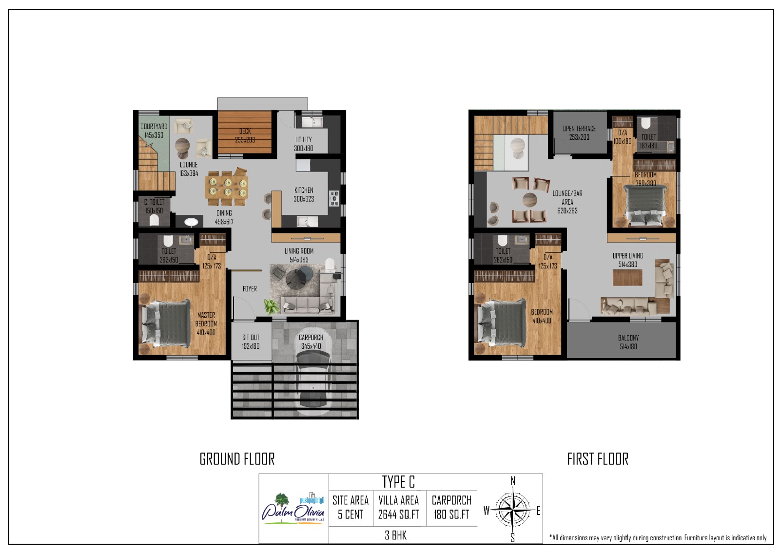 luxury villa projects in Thiruvalla
